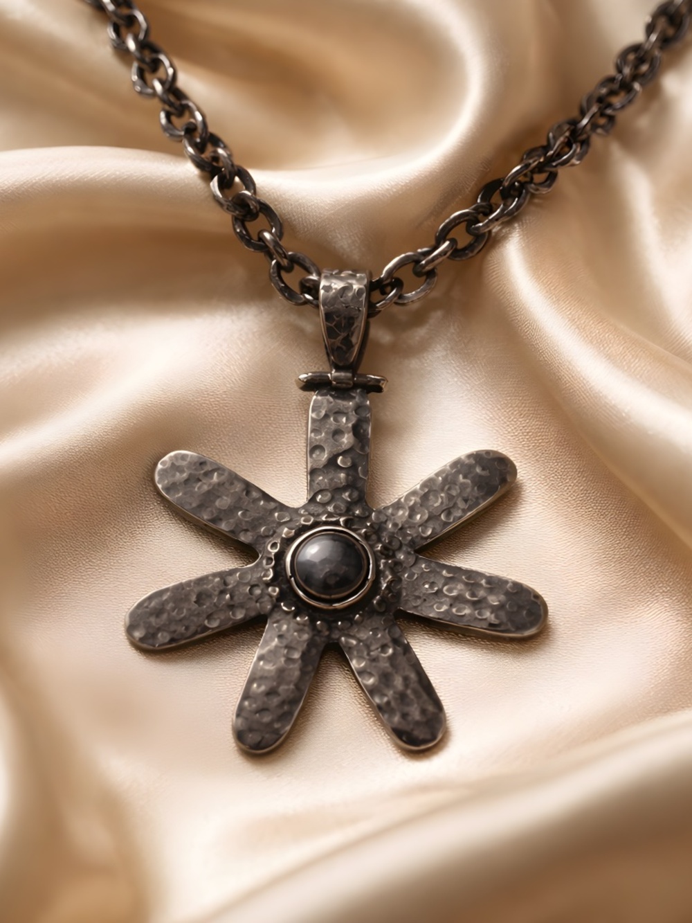 Black Moonstone Pendant
